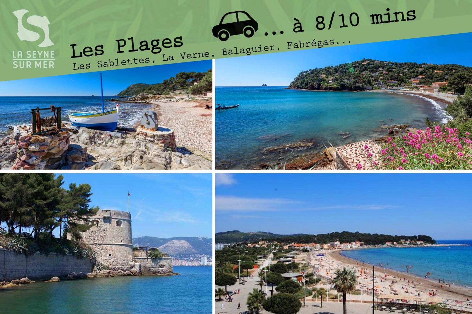 La Cahute H24,Cosy,Port,Plage,Wifi,Netflix La Seyne-sur-Mer Exteriör bild